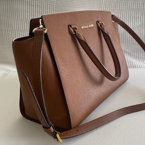 Michael Kors Selma Large Leather Purse